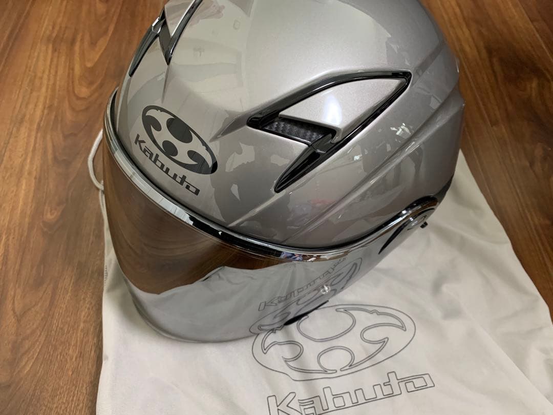 最終値下！EXCEED XLジェットヘルメット ガンメタ