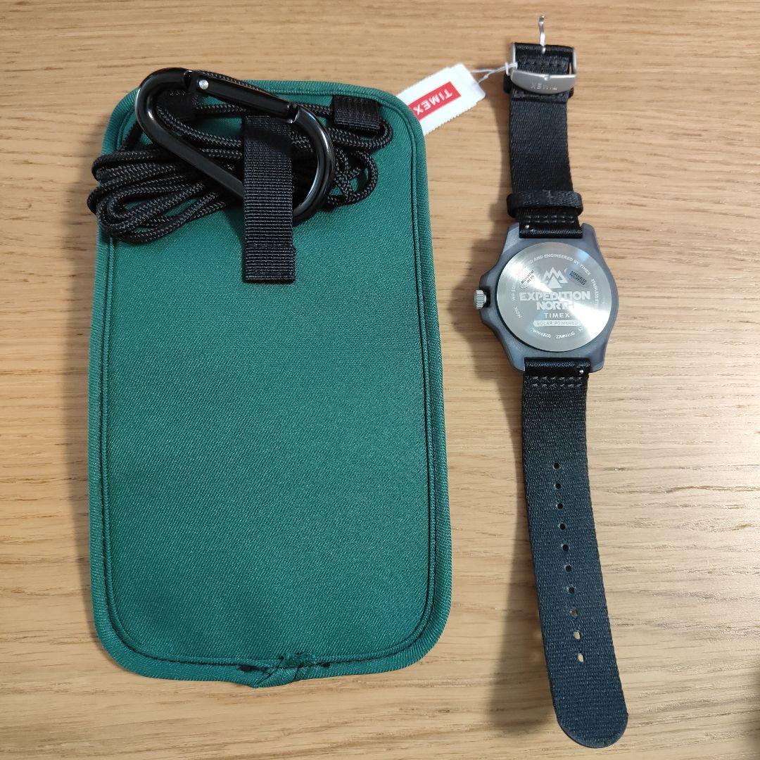 【新品未使用・メーカ保証付】TIMEX EXPEDITION SOLAR 腕時計
