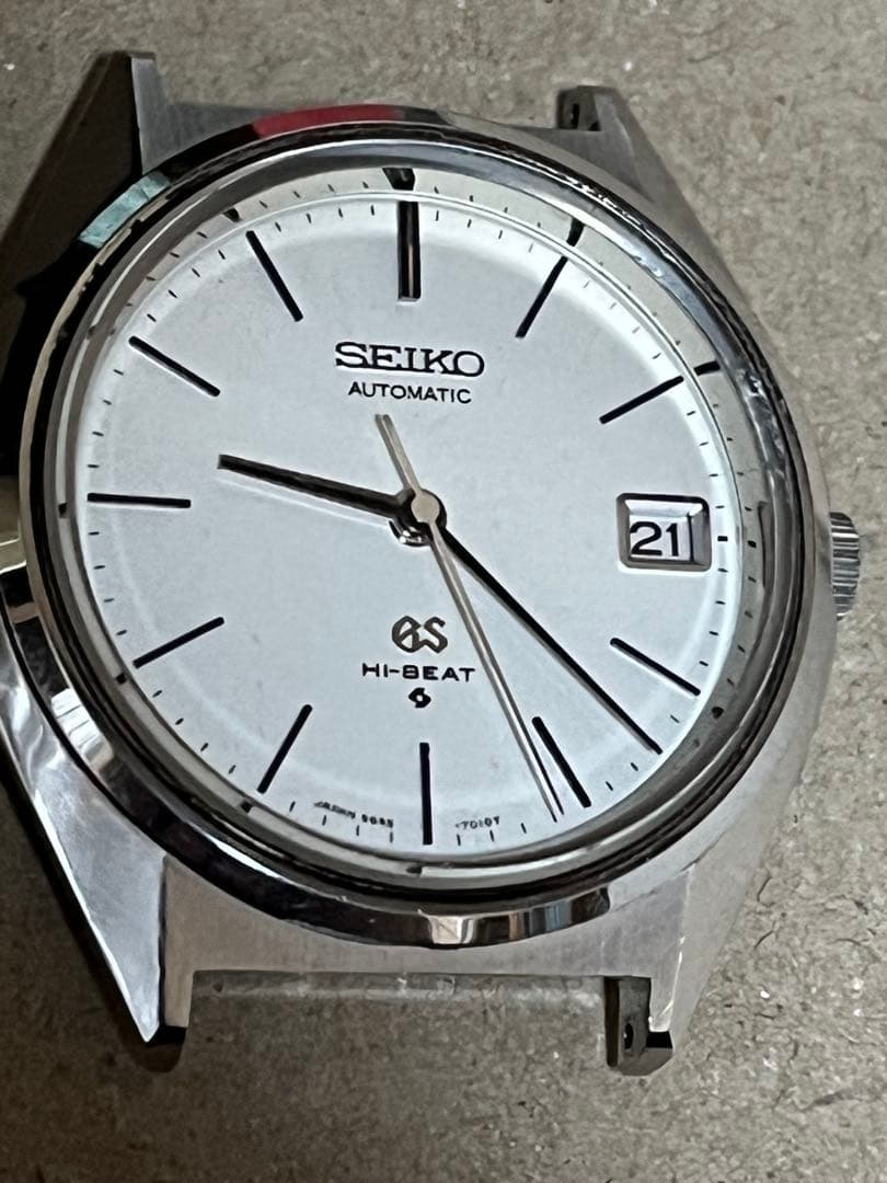 最終値下げ　値下げ不可　訳あり　SEIKO 56GS 5645-7010 稼動品