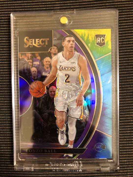 LONZO BALL 2017-18 SELECT TIE DYE  25枚限定