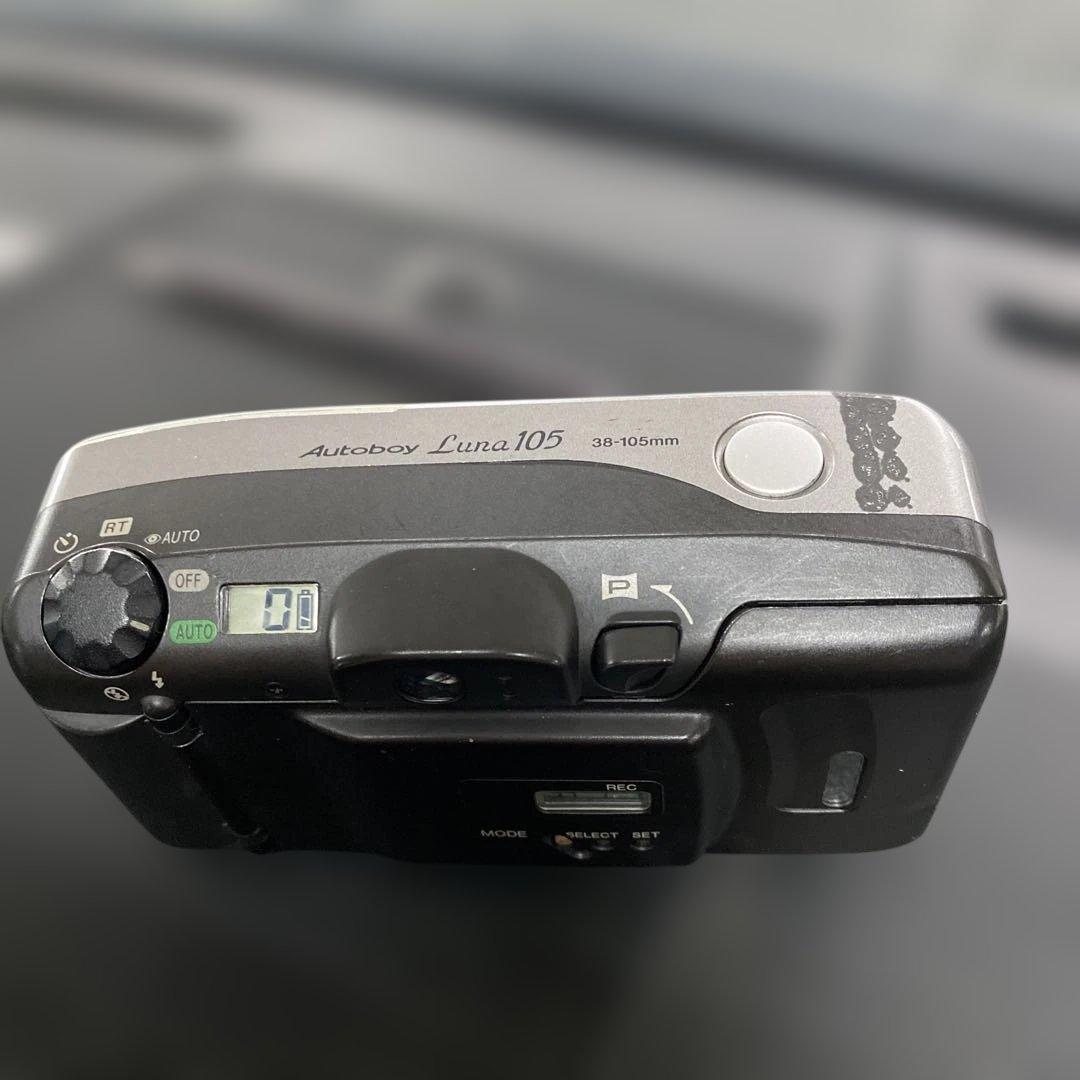 【完動品】CANON キャノン Autoboy Luna 105 フィルムカメラ