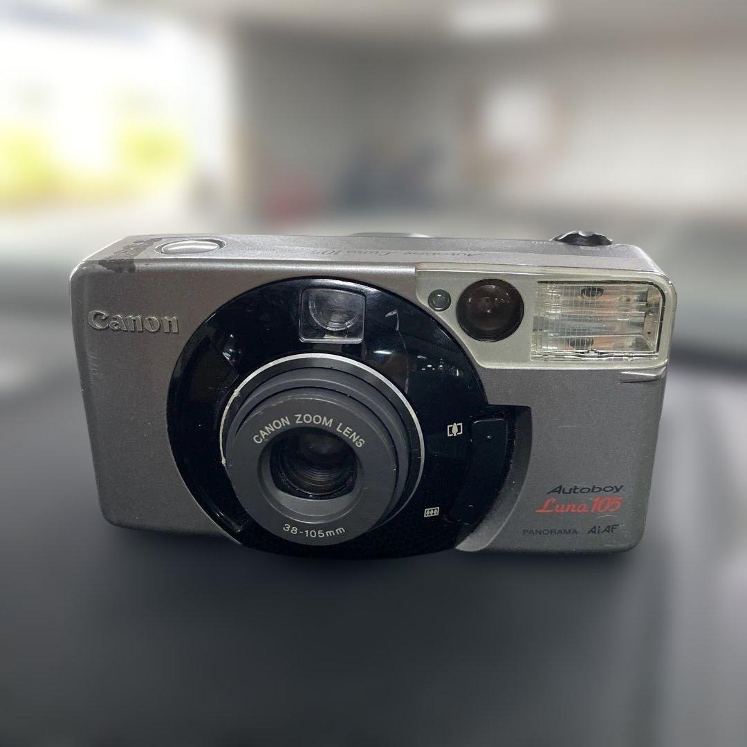 【完動品】CANON キャノン Autoboy Luna 105 フィルムカメラ
