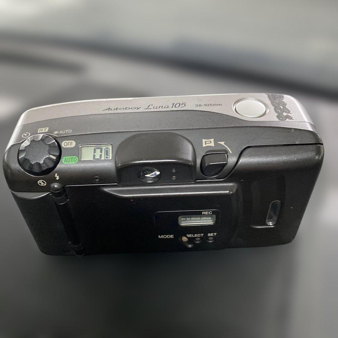 【完動品】CANON キャノン Autoboy Luna 105 フィルムカメラ