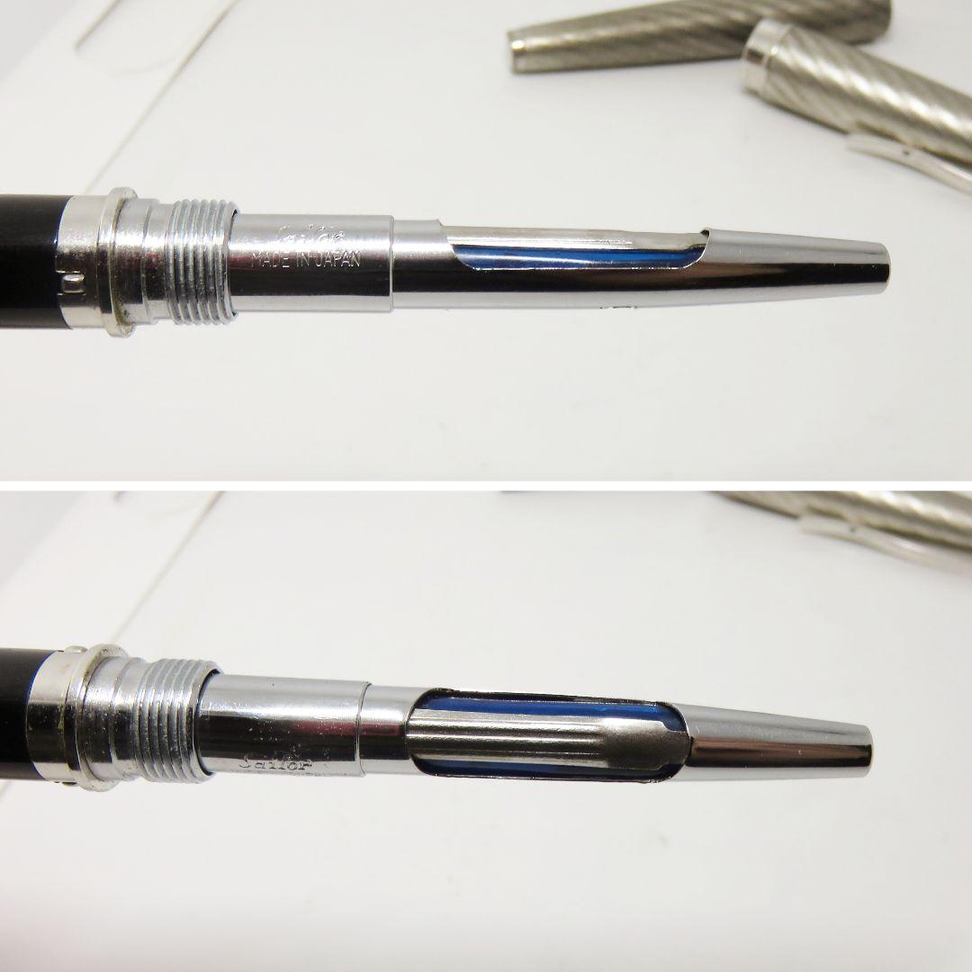 セーラー万年筆 18k スターリングシルバー レア