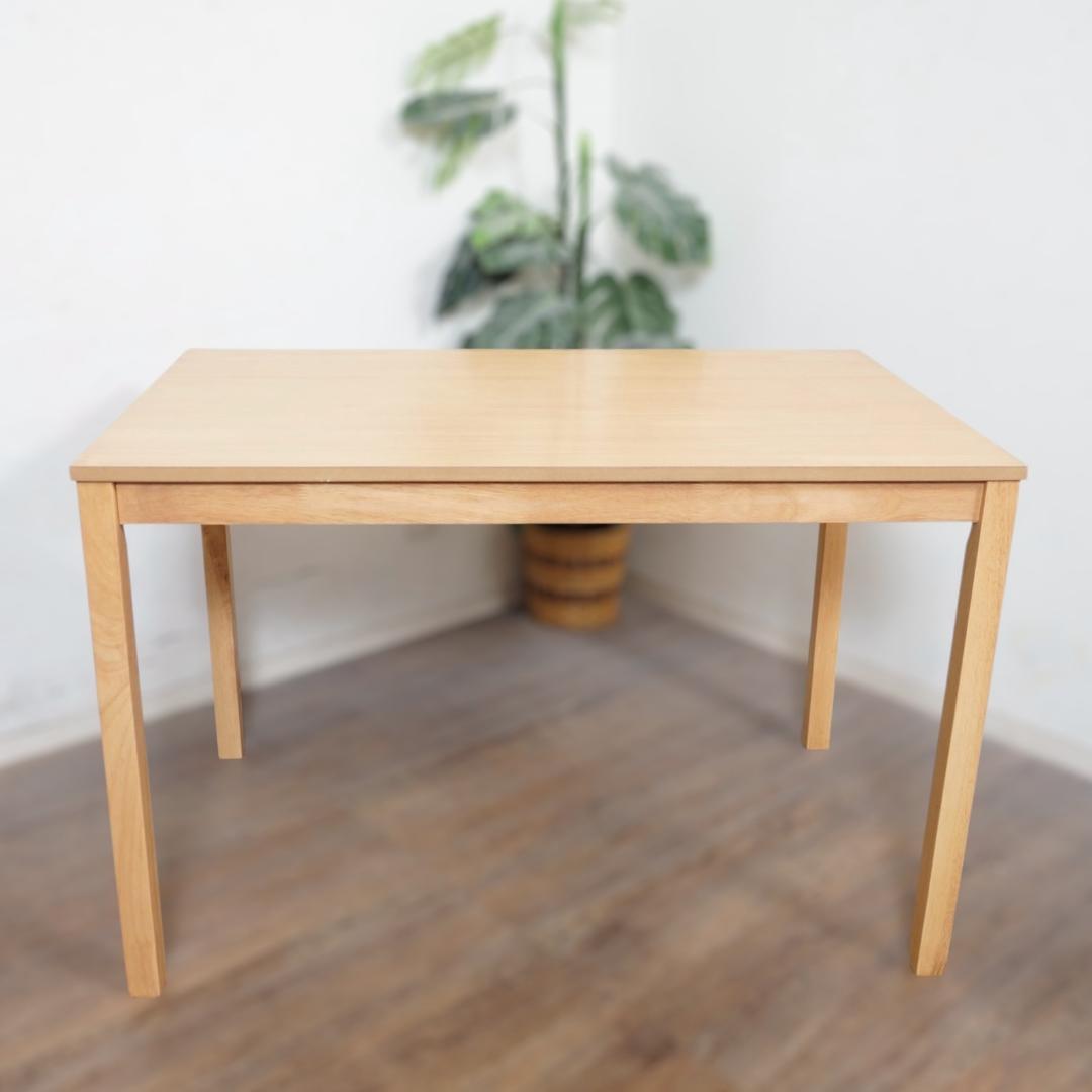 新品　　シンプル　ダイニング　テーブル　110×70　　新生活