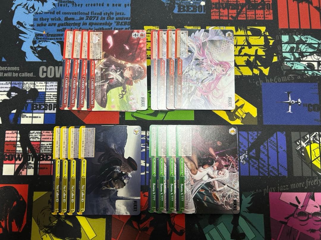 ヴァイスシュヴァルツ　デッキ　ニケ扉電源＋パーツ大量