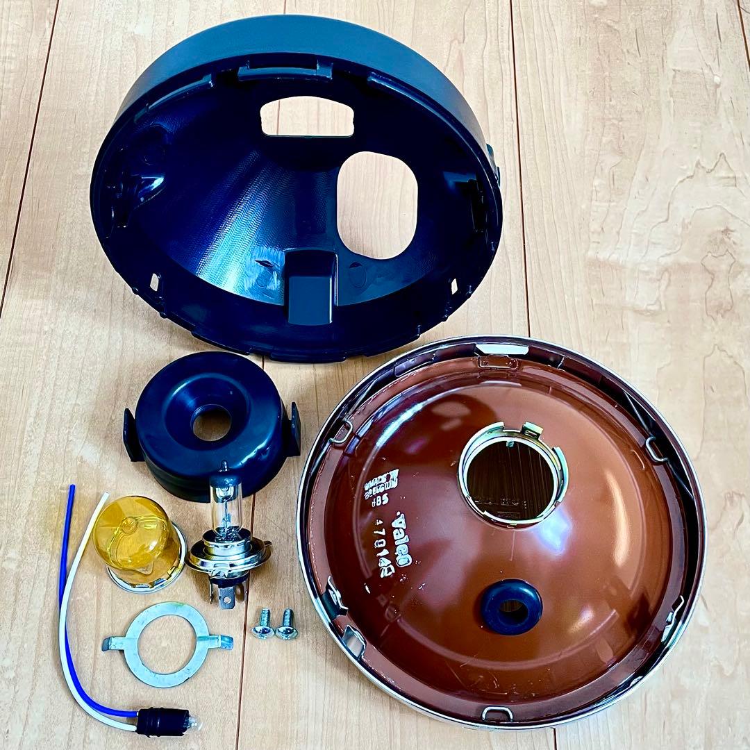 爺倶楽部！　極美品 シビエ 凹み ヘッドライト 当時物 CIBIE