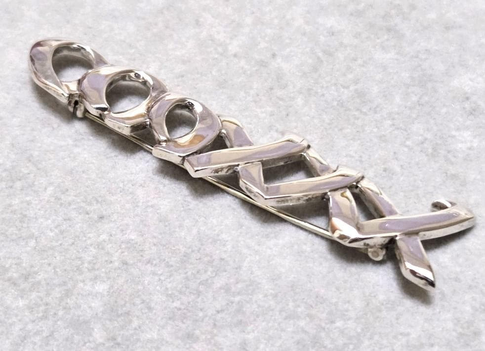 ティファニー　パロマピカソ　ラブ＆キス　SV925ブローチ　箱付き　41703