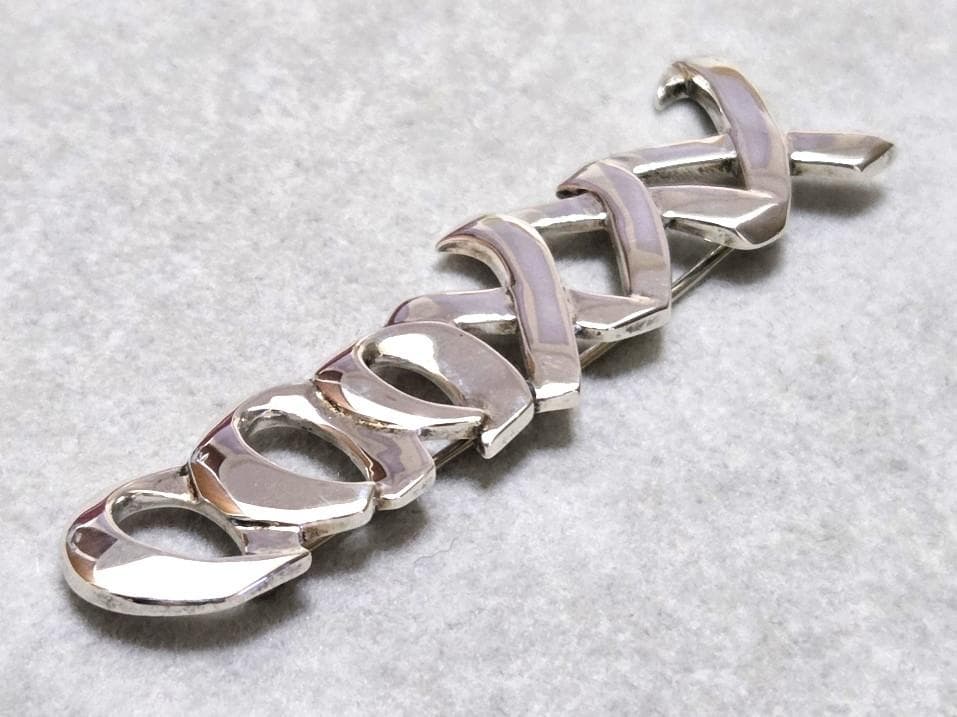 ティファニー　パロマピカソ　ラブ＆キス　SV925ブローチ　箱付き　41703