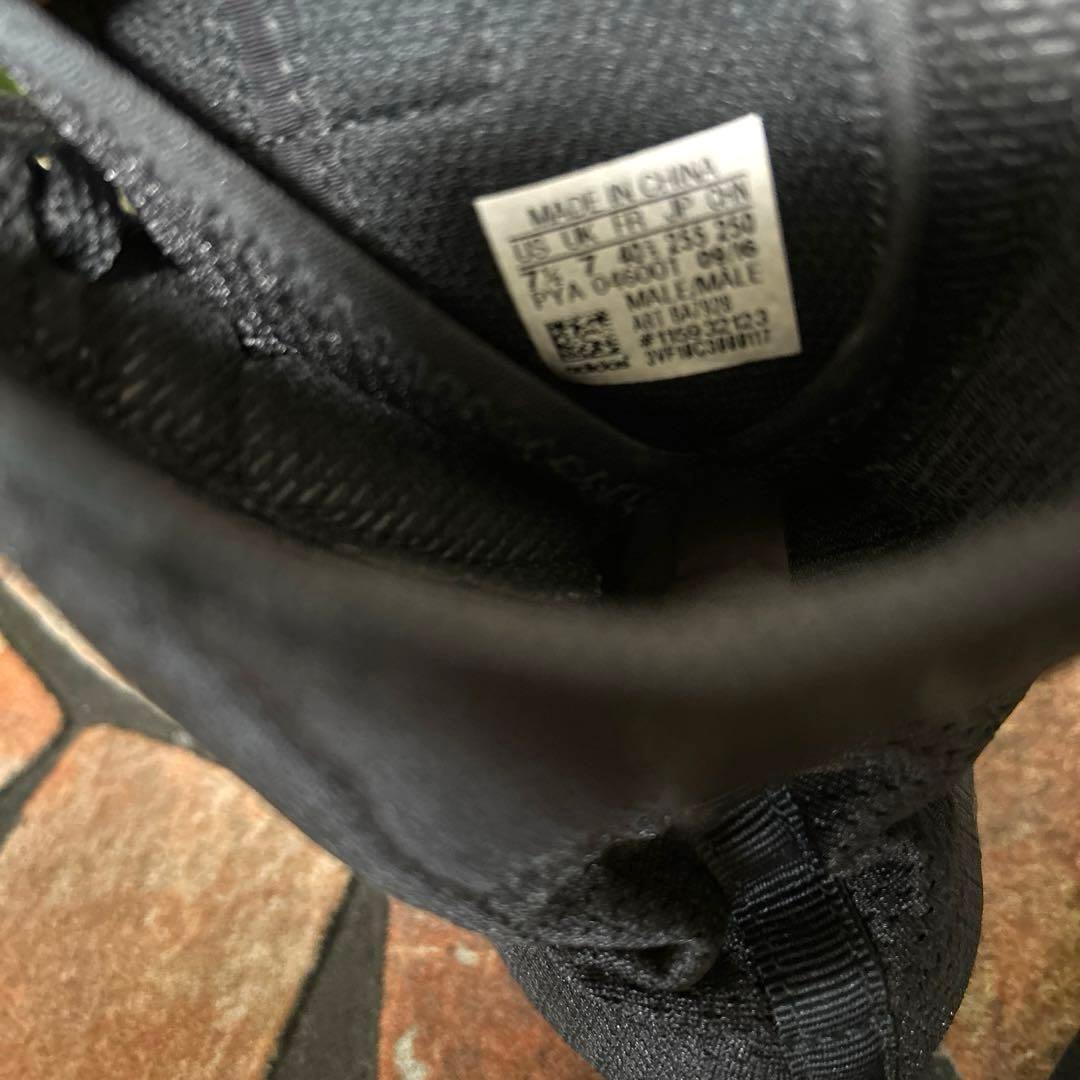 【adidas アディダス】ボクシングシューズ（25.5）ハイカット　ブラック