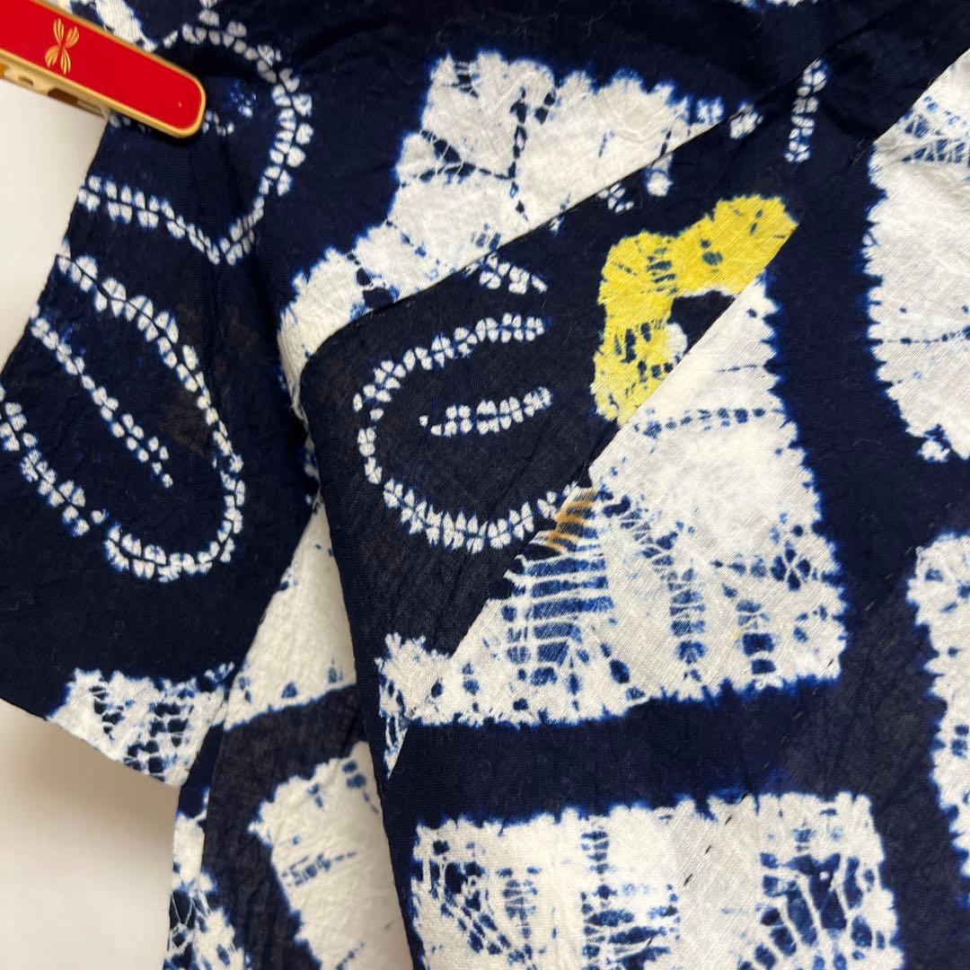 有松　鳴海絞り　ゆかた