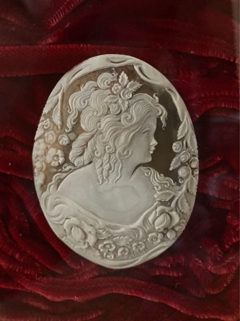 お値下げ！イタリア　カメオ　額