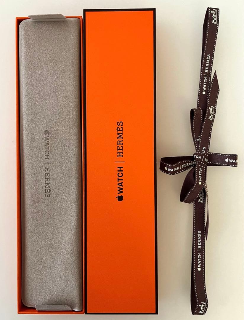 Apple Watch /エルメス+/レザー ゴールド 二重巻 未使用