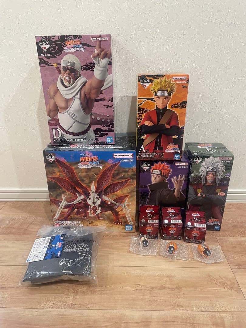 一番くじ NARUTO-ナルト- 疾風伝A C D E F G3ラストワン賞