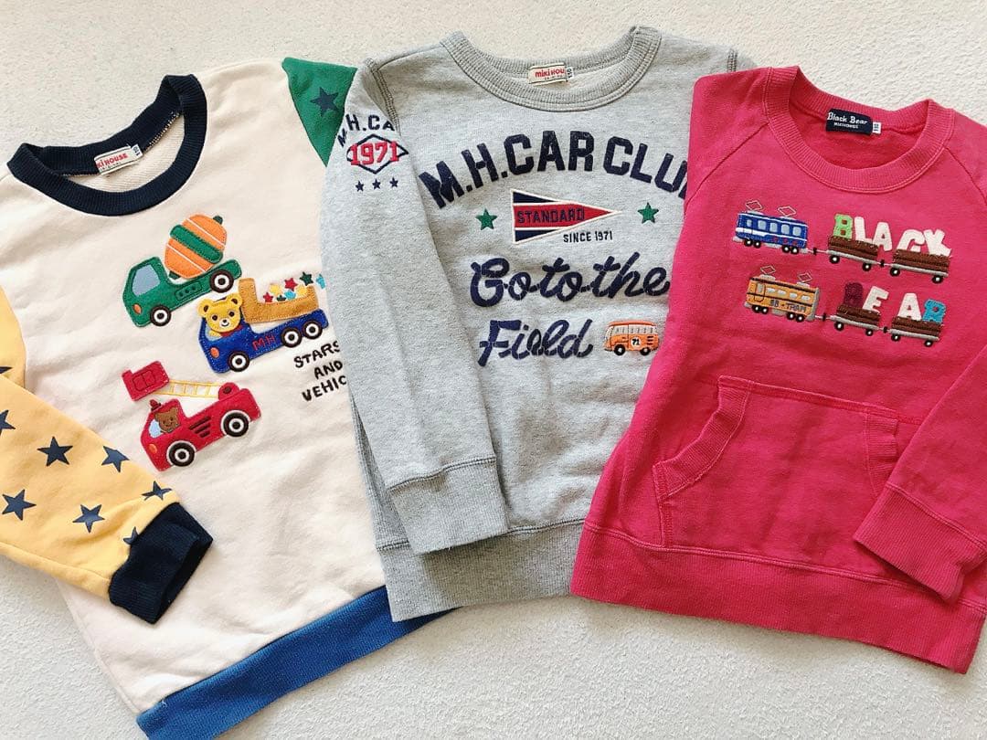 クレードスコープ　ミキハウス　トレーナー15点セット