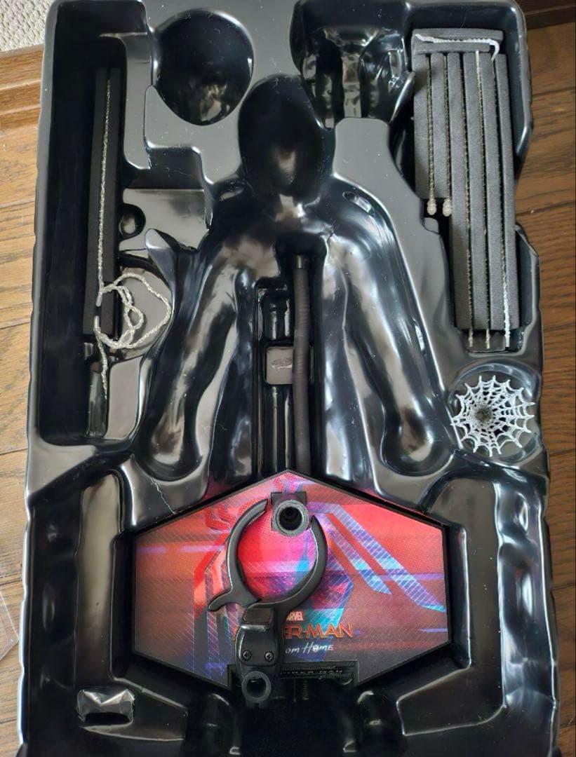 ホットトイズ スパイダーマン アップグレードスーツ ※パーツ欠品有り