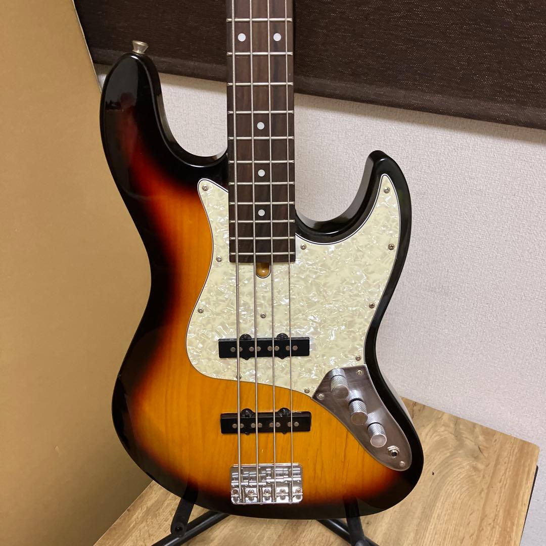 バッカス　Bacchus WJB-360R ジャズベ　音出しＯＫ　美中古品