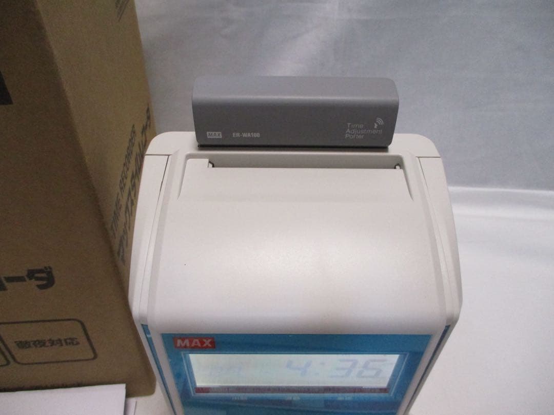 M250627★MAX タイムレコーダー ER-80SUW