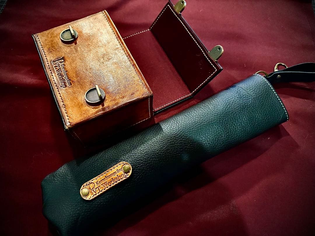 月末SALE!お買得！Pvt.Workshop極CL　本革　デッキケース&ハーフ