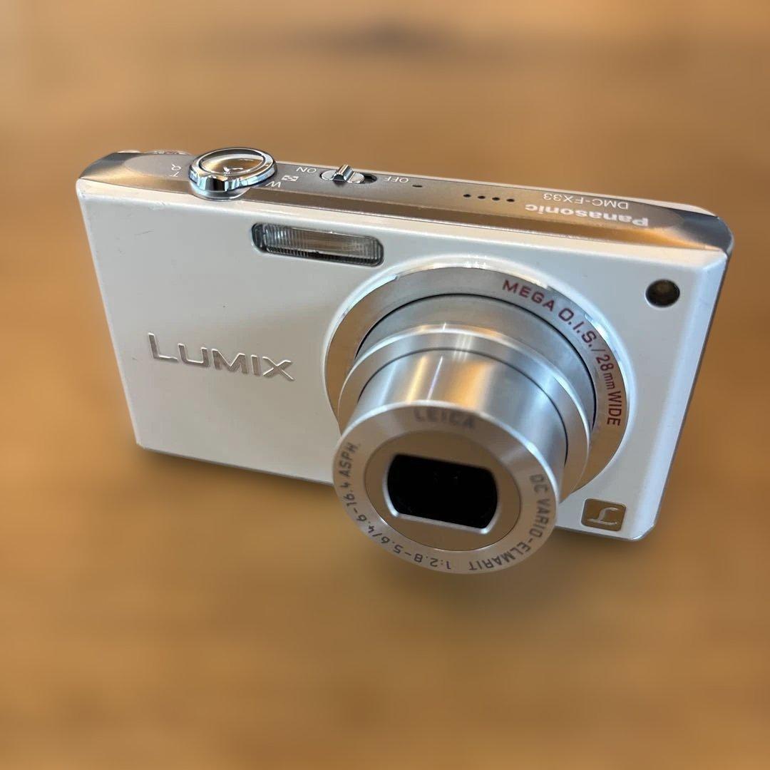 動作確認済|パナソニック コンパクトデジタルカメラ LUMIX DMC-FX33