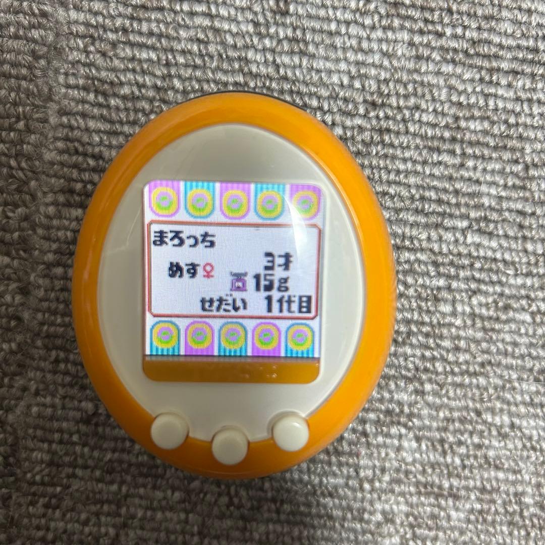 たまごっちプラスカラー　オレンジ　〈動作確認済み　説明書付き〉