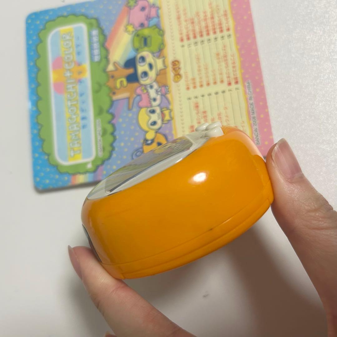 たまごっちプラスカラー　オレンジ　〈動作確認済み　説明書付き〉