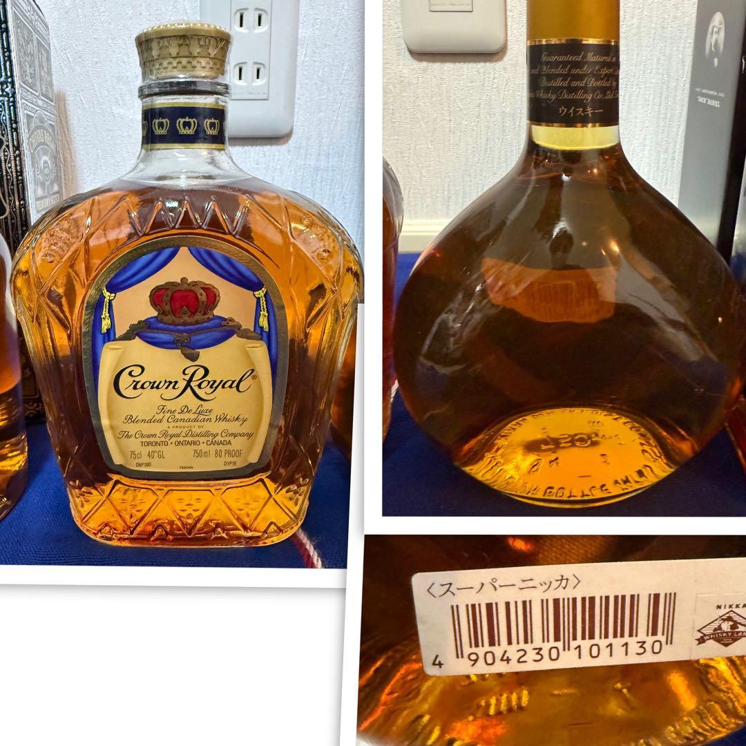 ウイスキー スコッチ ジョニ黒 ニッカ シーバスなど 6本 まとめ