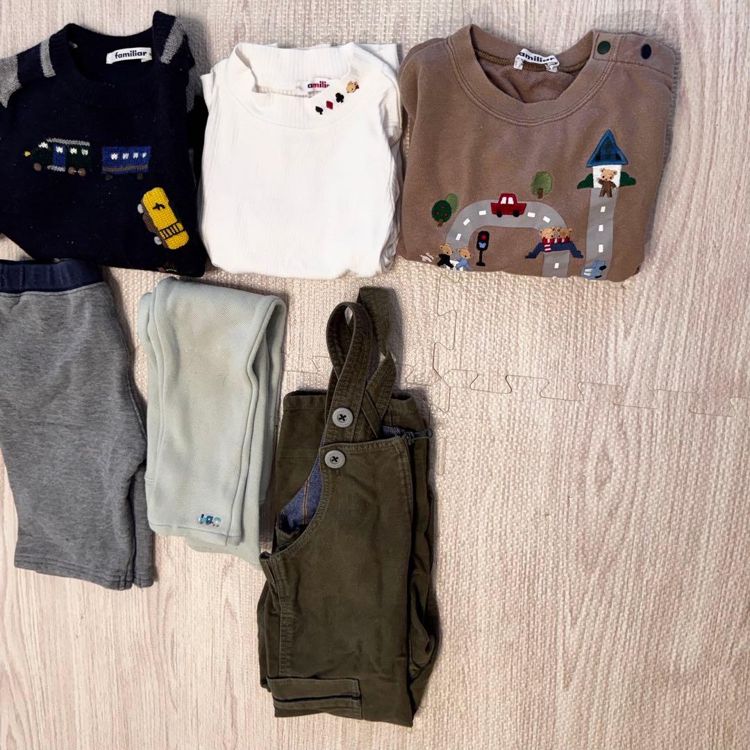 ファミリア　男児用　秋冬服　90cm まとめ売り