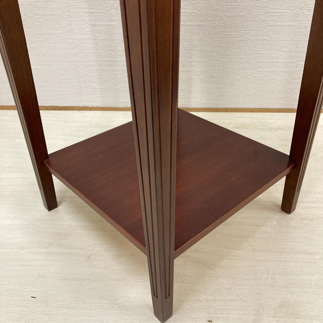 クラシック　サイドテーブル　花台　コンソール　アンティーク調