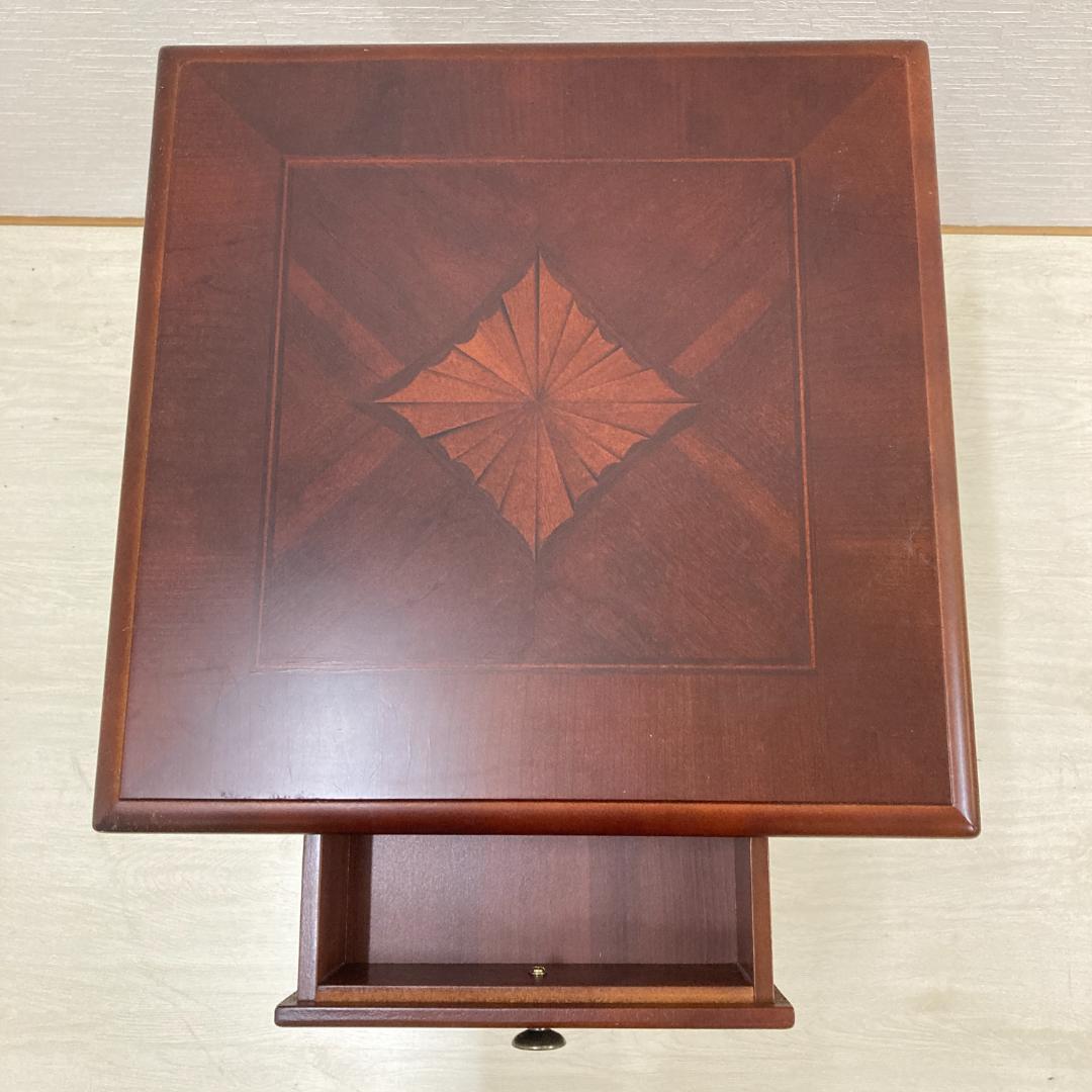 クラシック　サイドテーブル　花台　コンソール　アンティーク調