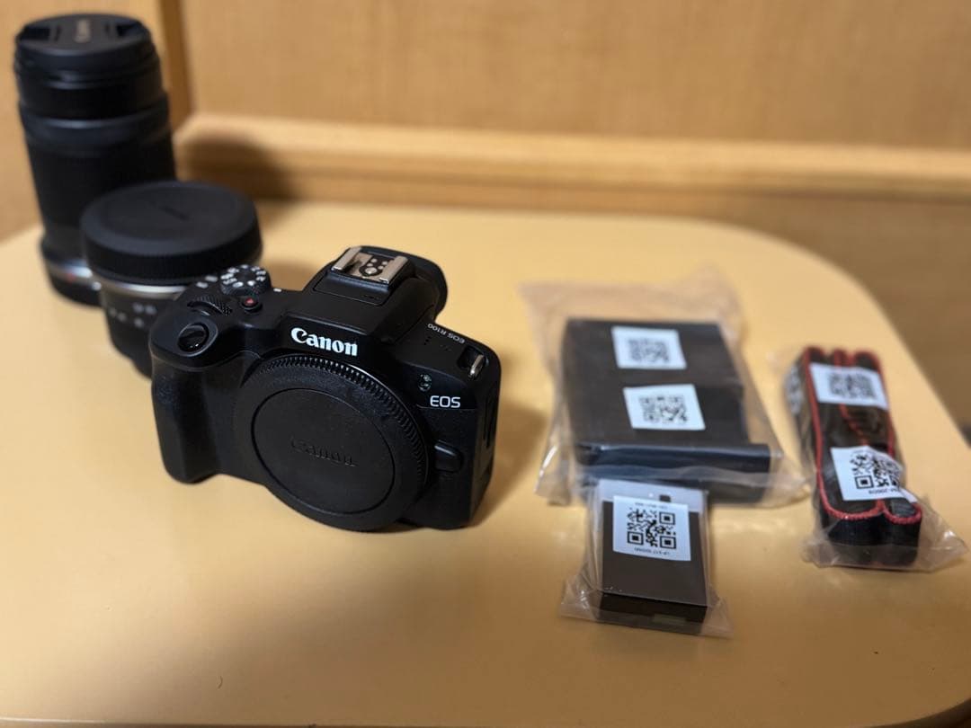 CANONキヤノン EOS R100 ダブルズームキット ミラーレス一眼カメラ
