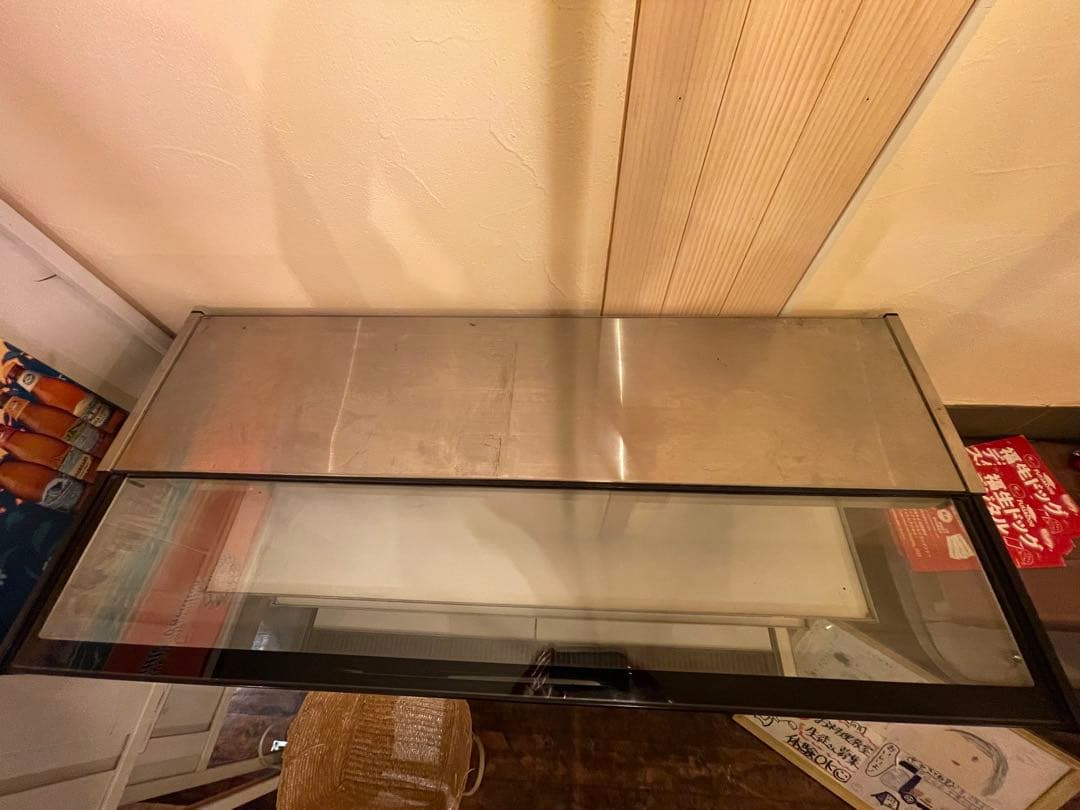 SANYO 冷蔵ショーケース キャスター付き【引き取り限定】