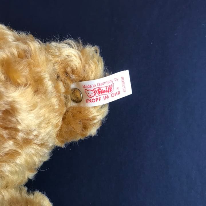 【値下げしました】シュタイフ テディベア ゴールデンブロンド 証明書付き