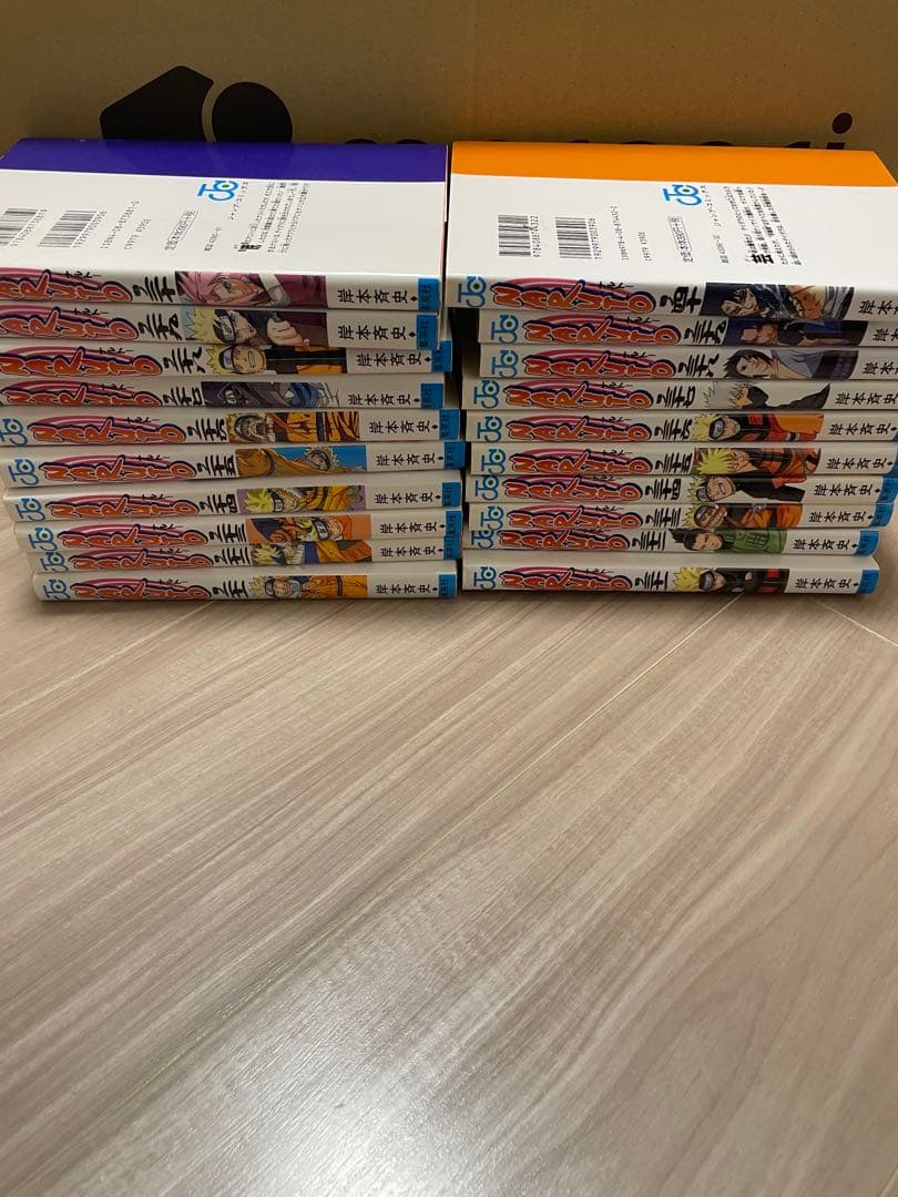 NARUTO 1-72巻、BLEACH 1-48巻【11巻無】119巻　まとめ売
