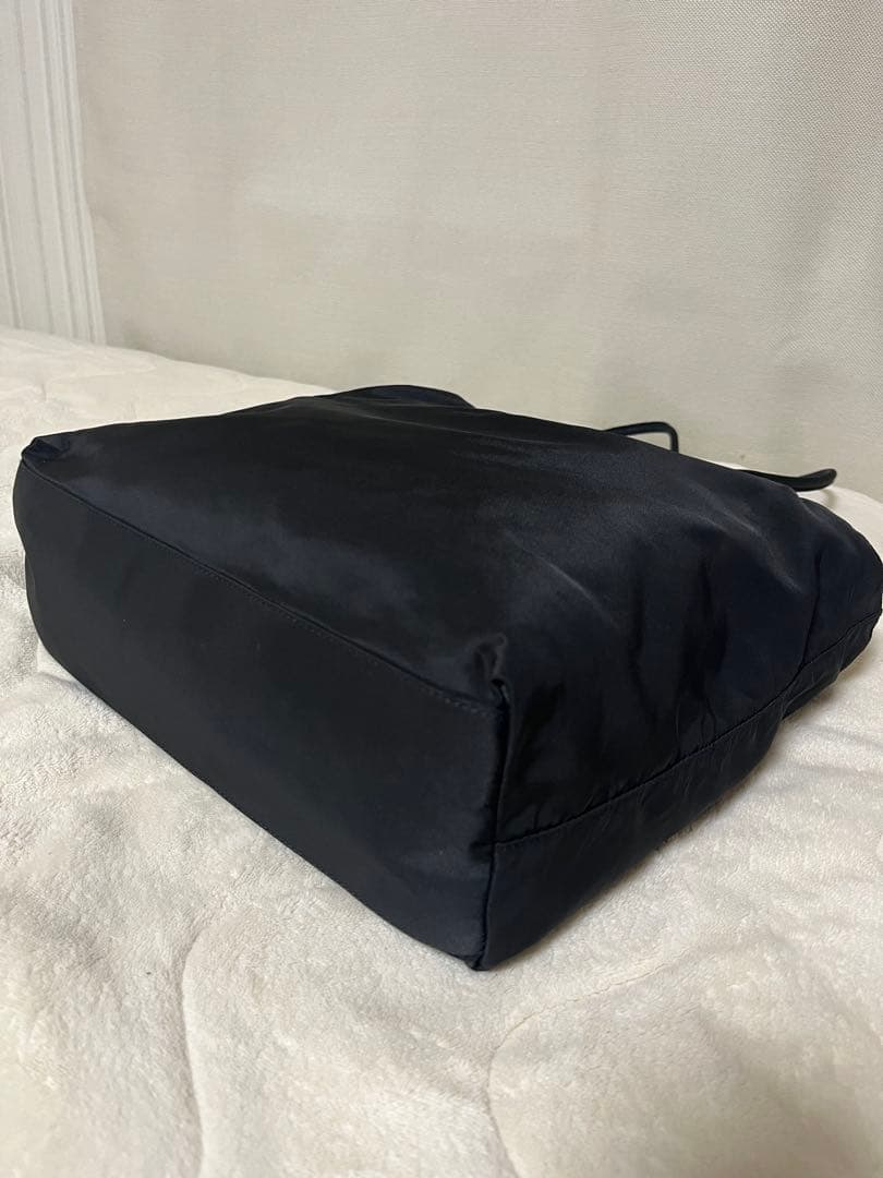 PRADA 黒 ナイロン ショルダートートバッグ