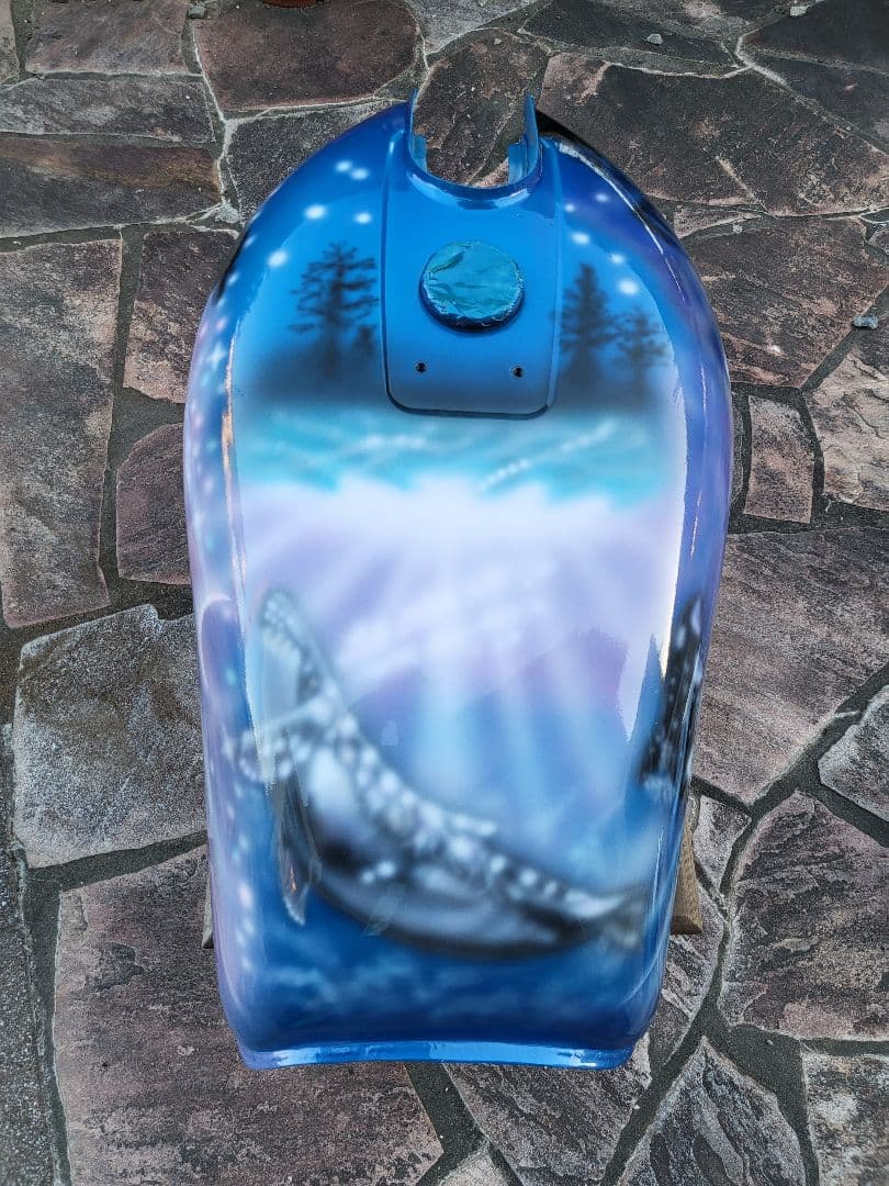 なちゃん　GS400外装　外装一式　エアブラシ