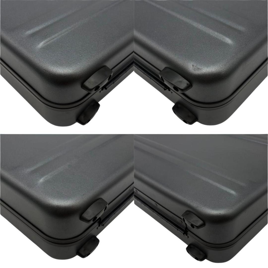 美品 ゼロハリバートン アタッシュケース 2way ビジネス ガンメタ　グレー