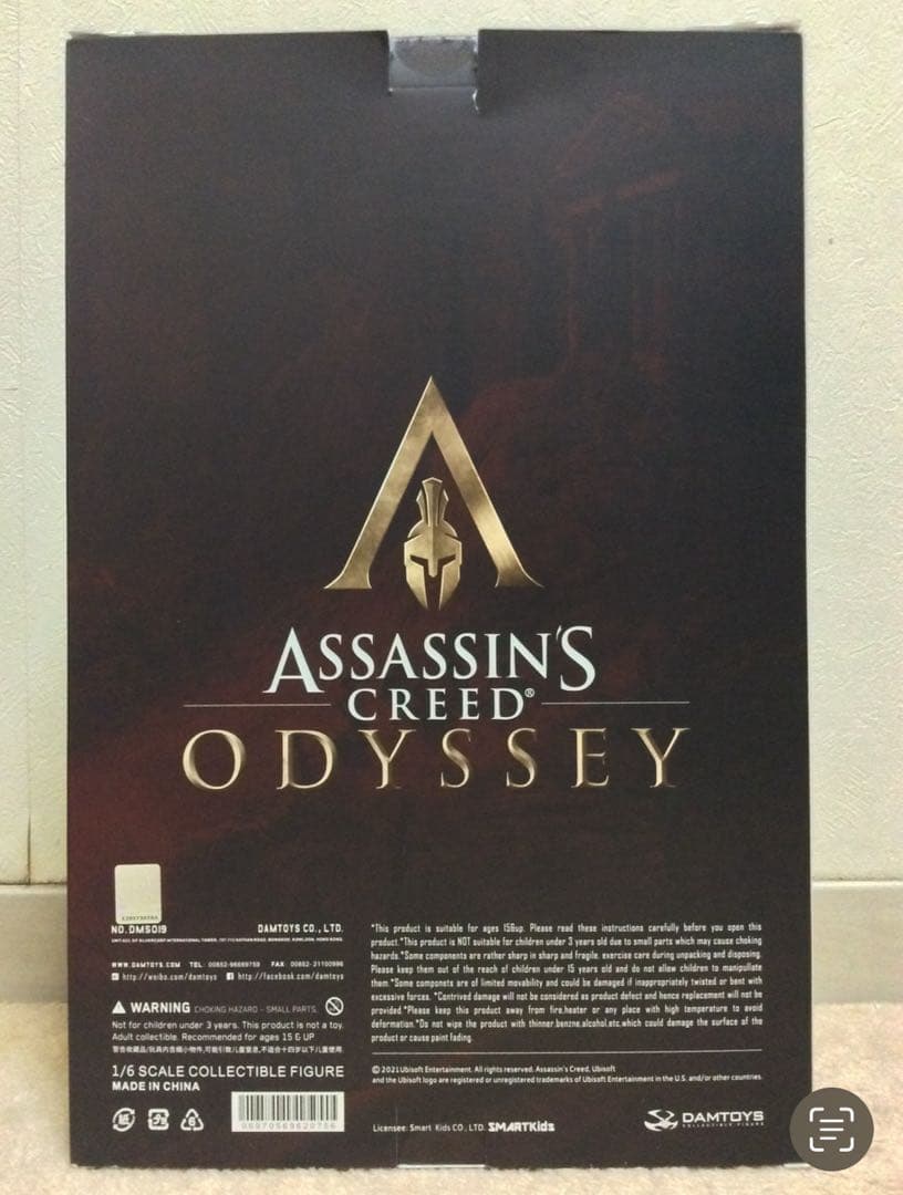 アサシンクリード　オデッセイ　1/6 フィギュア　ダムトイズ　damtoys 剣