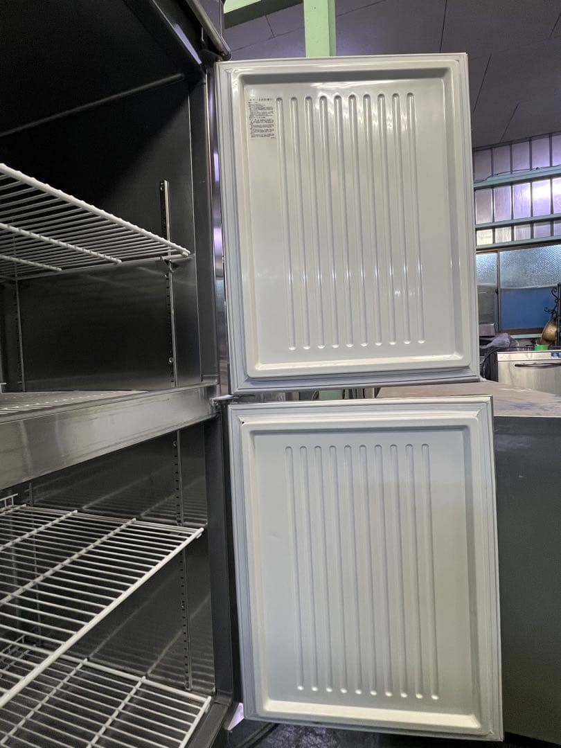 2016年フクシマ縦型冷蔵庫6扉 1800x600x1950