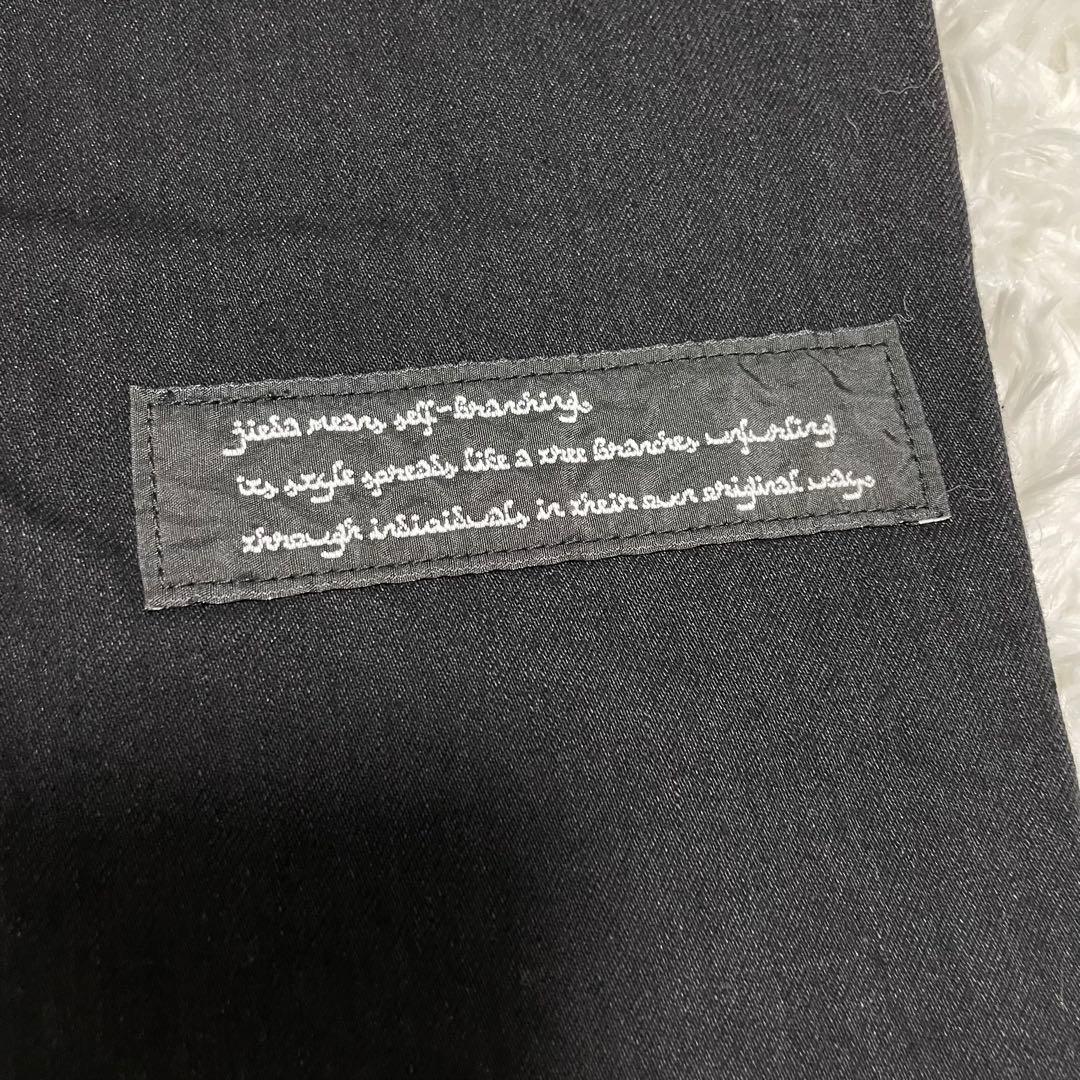 美品 JieDa ジエダ　サルエルスキニーデニムパンツ ブラック サイズ3