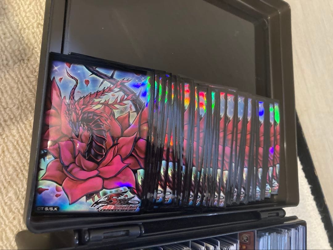 遊戯王　ブラックローズ　ドラゴン　スリーブ　公式　98枚