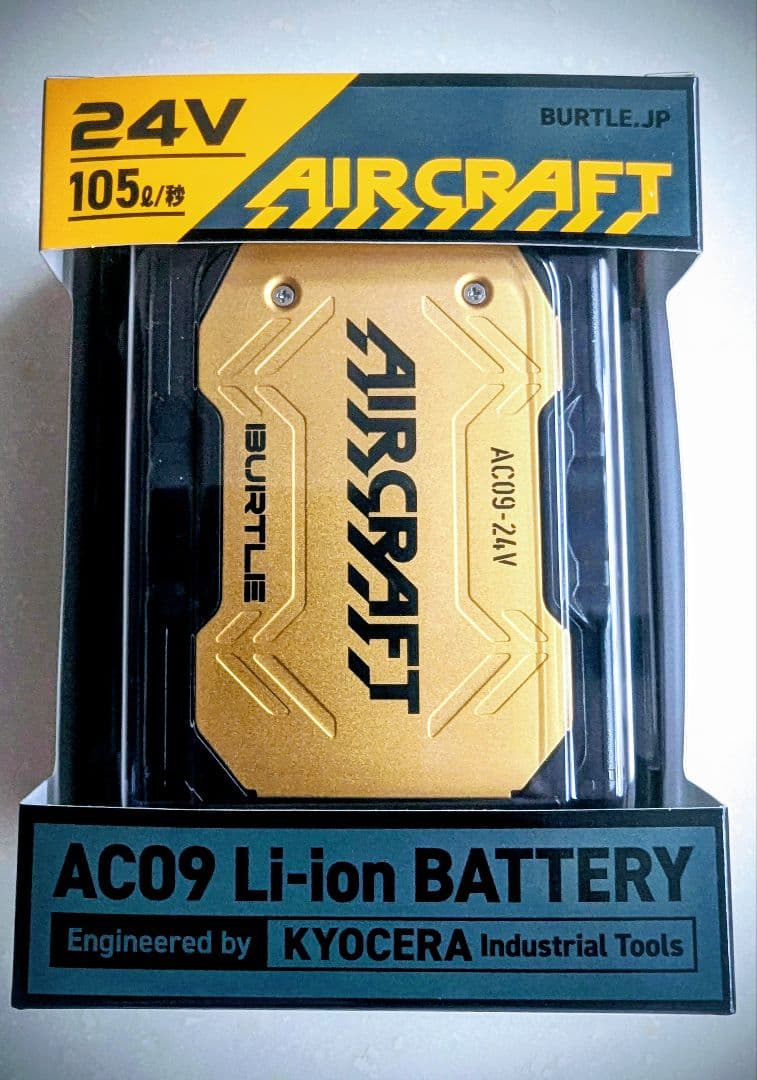 BURTLE 2025　24ｖ人気ゴールド！　予備があれば安心！残りわずか！