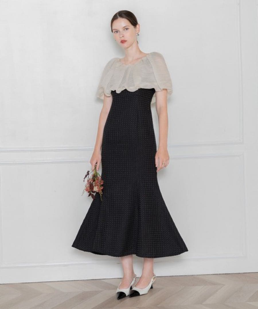 【Leja】マーメイドワンピースロングドレス