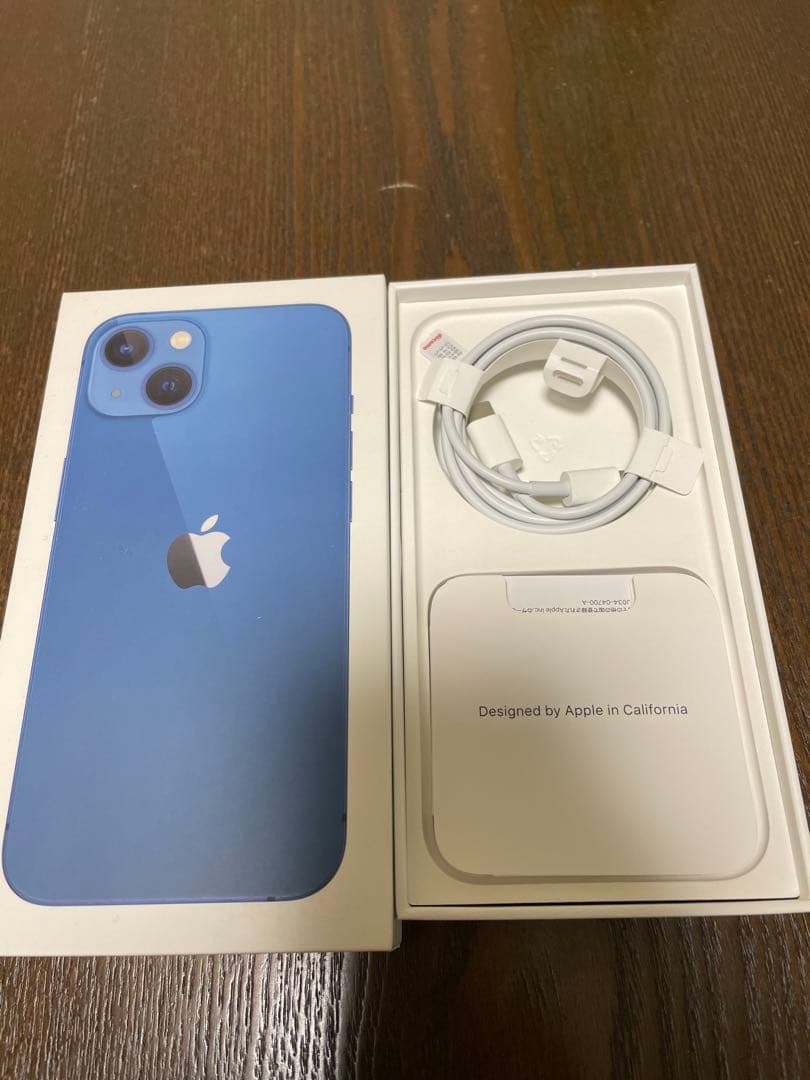 Apple iPhone 13 ブルー 本体　128GB