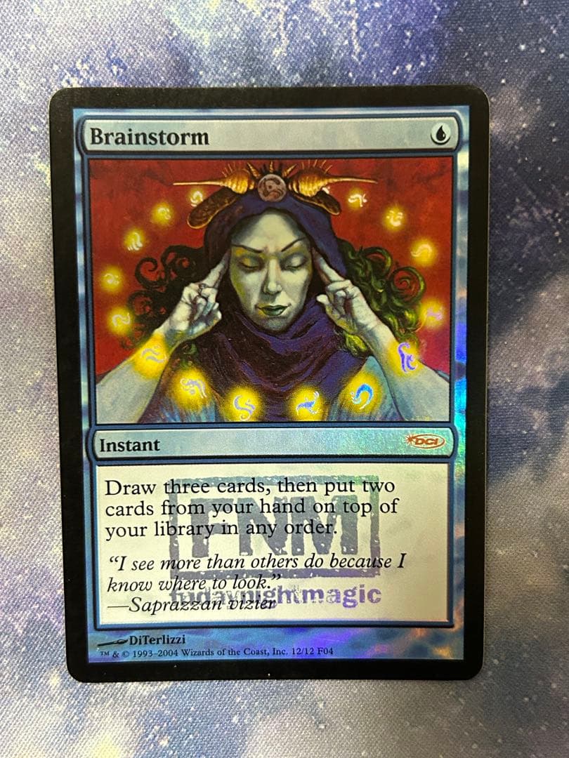 MTG 渦まく知識　foil 4枚　プロモ