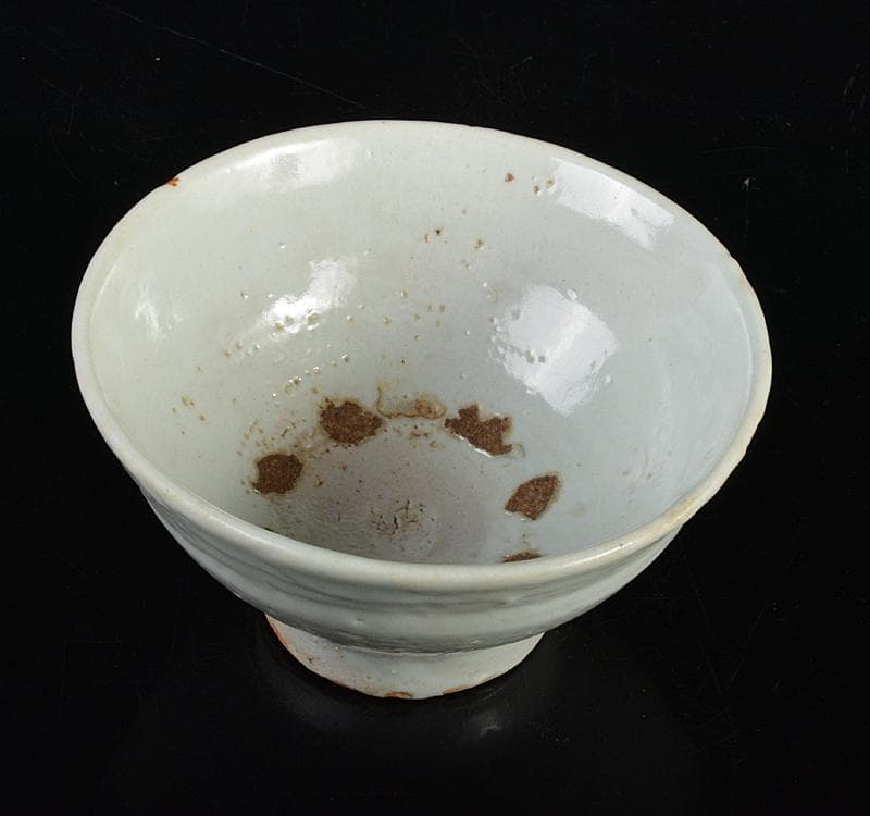 朝鮮美術　李朝　高麗白磁　鉢　碗　時代箱　V　R4447