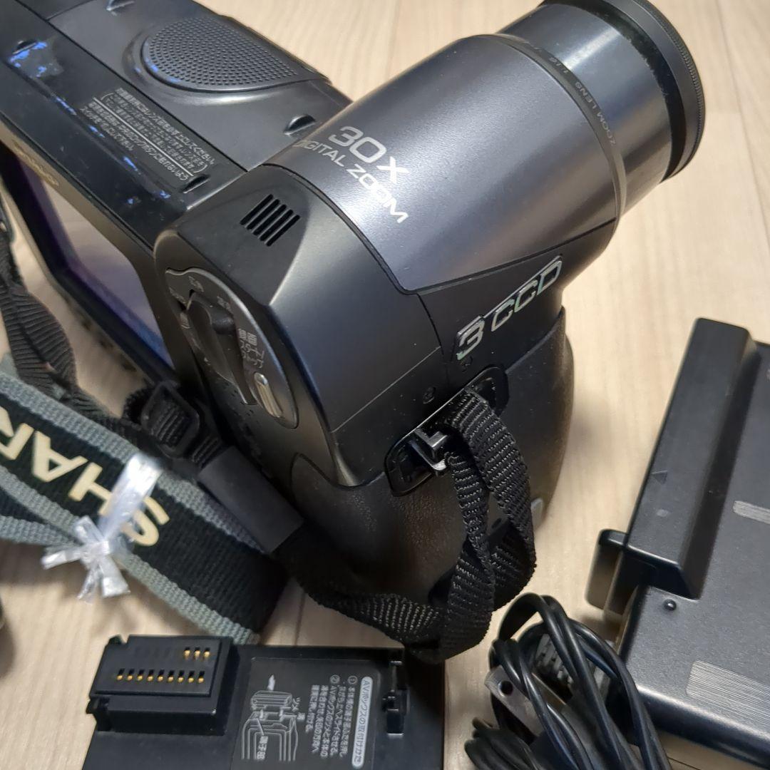 SHARP VL-HL100 VIEWCAM ビデオカメラ Hi8 フル装備