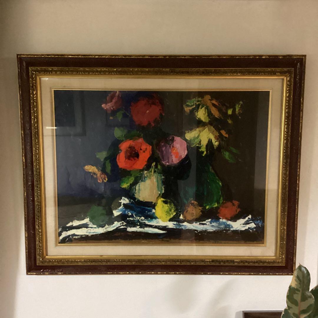 ラスロ　リドヴィッチ　油彩画　　アート　真作　ハンガリー画家