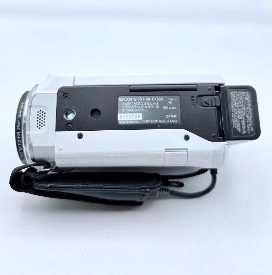★美品★SONY HDR-CX680 ホワイト