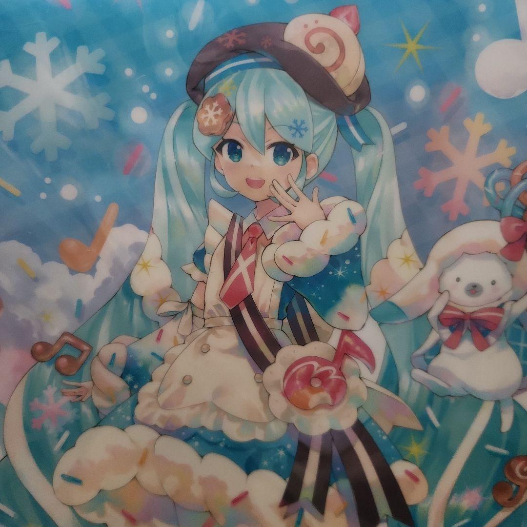 一番くじ　雪ミク　2026　フィギュア　ビッグアクリルスタンド　クリアポスター